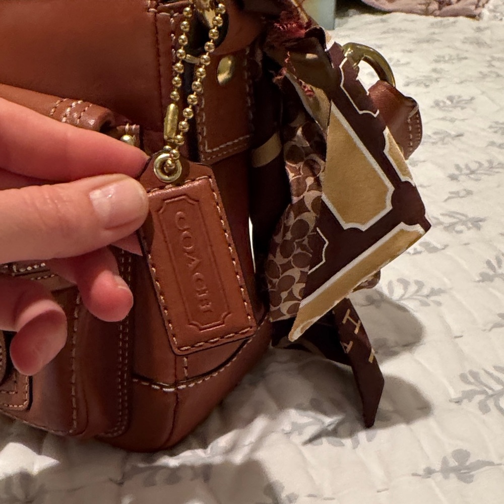 Coach Legacy 65th Anniversary Leather Double Turnlock Shoulder Bag - Picture 9 of 12